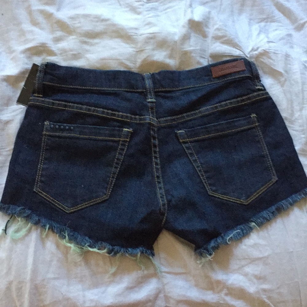 dark wash blank nyc shorts - Picture 3 of 3